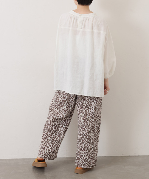 JOURNAL STANDARD LUXE パンツ レオパリネン イージーパンツ