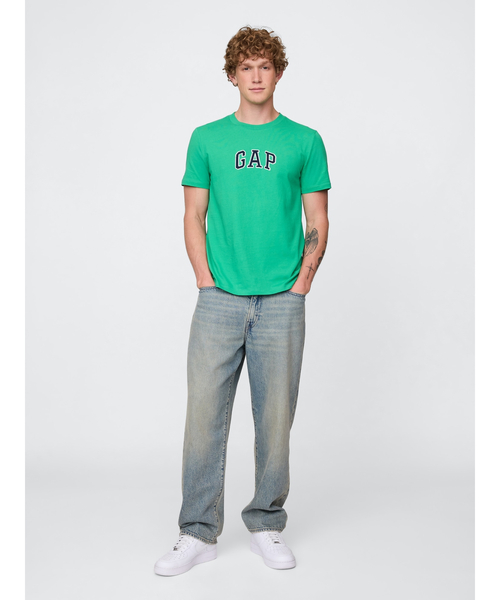 「GAP」 半袖Tシャツ L ブルー系その他 メンズ