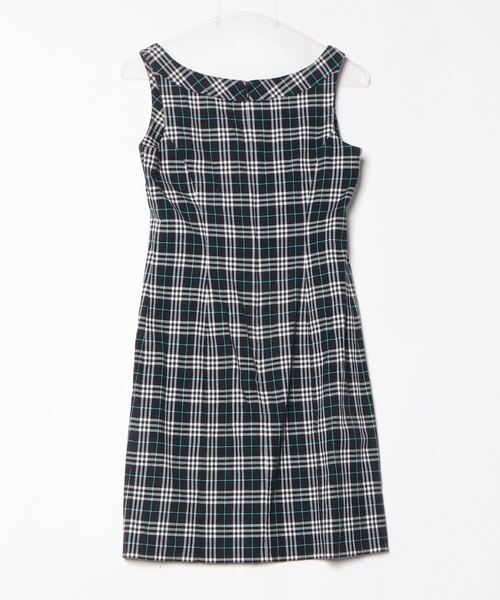 Burberrys チェック柄 ワンピース 38 Blue Label 毛 中古・古着通販】BURBERRY BLUE LABEL (バーバリーブルー