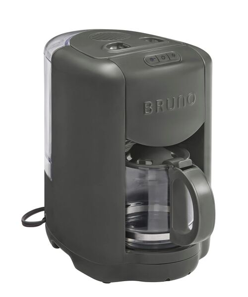 BRUＮOコンパクトミル付きコーヒーメーカー　BOE104 Amazon | BRUNO ブルーノ コンパクト ミル付き コーヒーメーカー