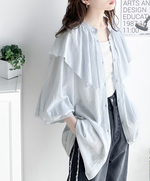 「classicalelf」 長袖チュニック LARGE ブラック レディース