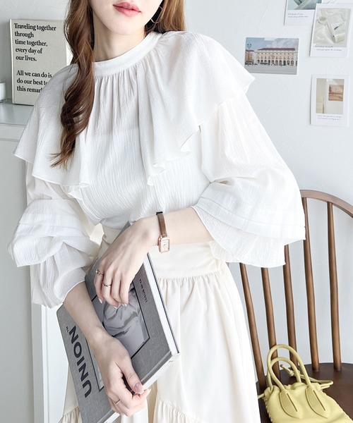「classicalelf」 長袖チュニック LARGE ブラック レディース
