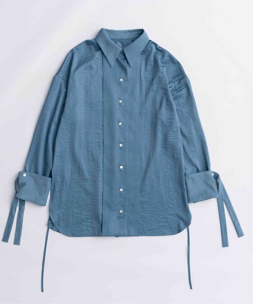 MAISON SPECIAL（メゾンスペシャル） ブラウス シャツ 2way Satin