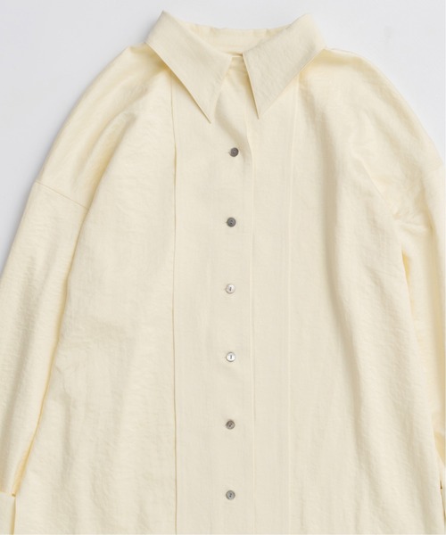 MAISON SPECIAL（メゾンスペシャル） ブラウス シャツ 2way Satin 