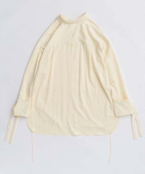 MAISON SPECIAL（メゾンスペシャル） ブラウス シャツ 2way Satin 