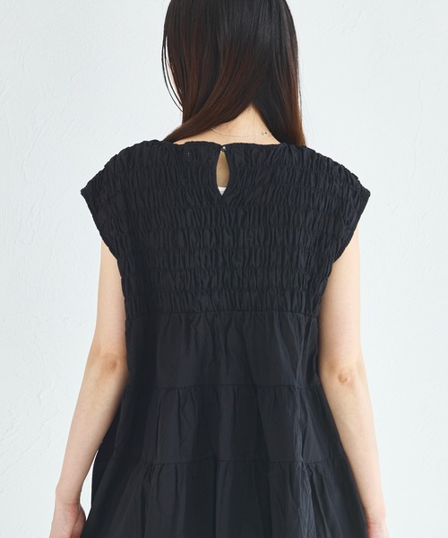 「pairmanon」 ノースリーブチュニック FREE ホワイト レディース_画像8