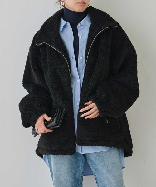 美品 GALLARDAGALANTE ボアブルゾン GALLARDAGALANTE｜ボアブルゾン | Rakuten Fashion(楽天