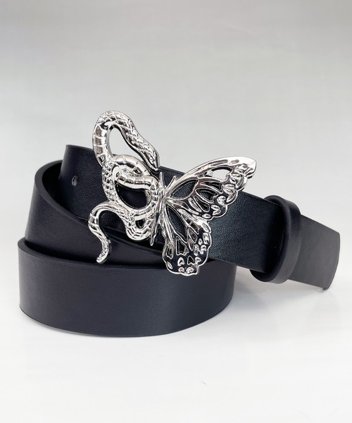 ベルト スネーク バタフライ バックル 90's レトロ ベルト レディース メンズ | Candlestick | 06