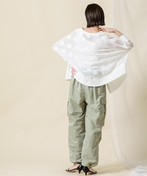 「malla」 ブルゾン FREE ホワイト レディース_画像8