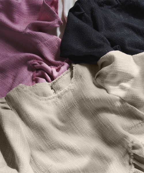 「KOBE LETTUCE」 半袖ブラウス M ホワイト レディース_画像7