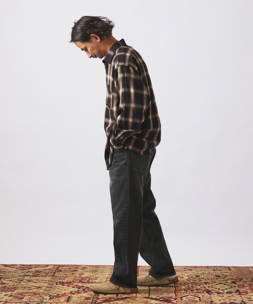 JOURNAL STANDARD relume シャツ フランネル オンブレ チェック