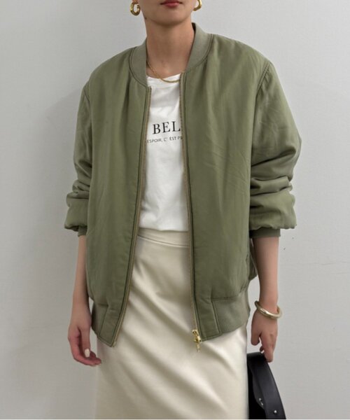 Loungedress MA1 ブルゾン Loungedress（ラウンジドレス） ma1 ma-1 MA-1 レディース : ZOZOTOWN