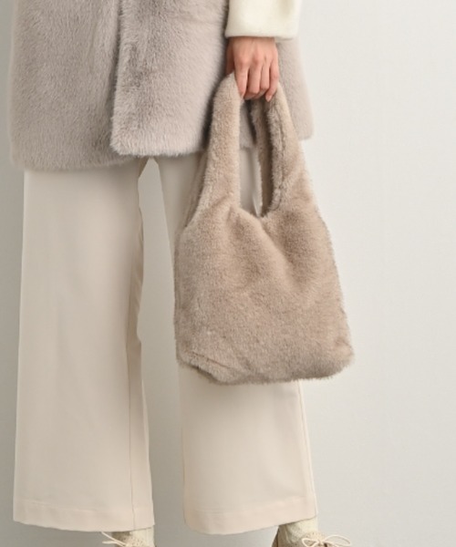 ショルダーバッグ バッグ フェイクミンク バッグ＆ミニバッグ