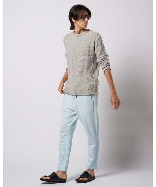 wjk スウェットパンツ ジャージ cut-off sweat pants メンズ