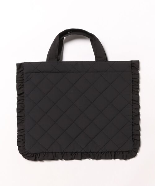 【JUICY COTURE】キルティングバッグ【黒】 HUIT bouquet（ユイット ブーケ） トートバッグ キルティング サブ