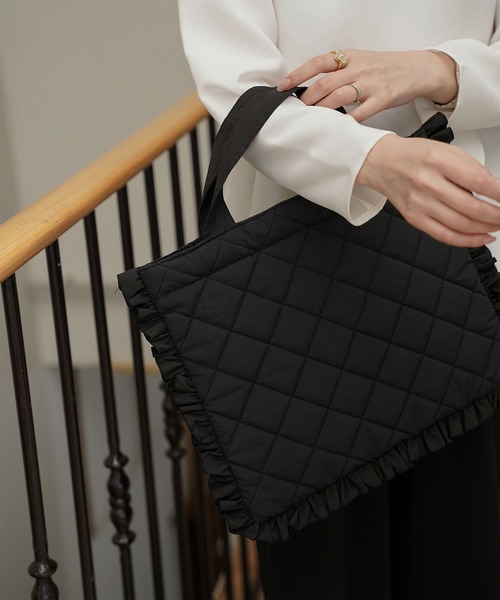 HUIT bouquet（ユイット ブーケ） トートバッグ キルティング サブ