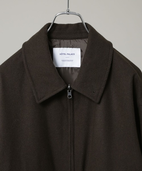 ジャケット・アウター NANO UNIVERSE SWING TOP JACKET HOTEL PALACE」ルーズシルエットスイングトップ（ブルゾン）｜NANO