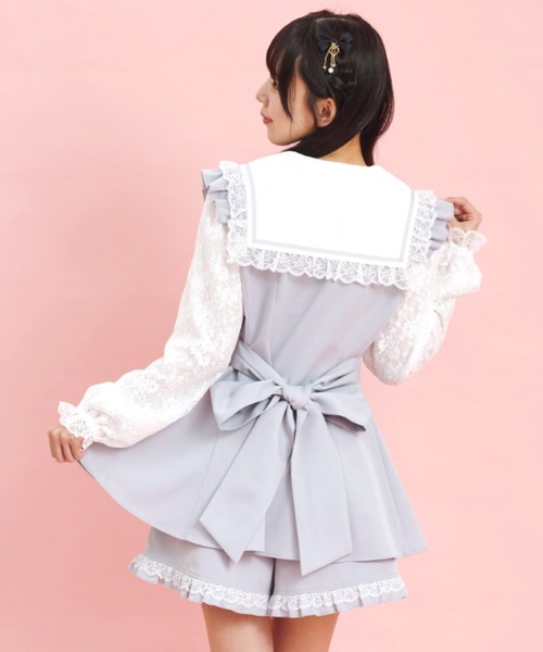Secret Honey（シークレットハニー） セットアップ レースセーラー襟