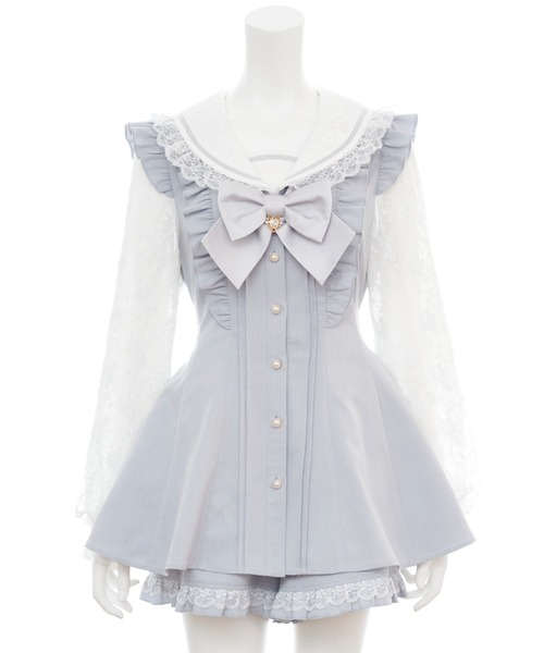 Secret Honey（シークレットハニー） セットアップ レースセーラー襟