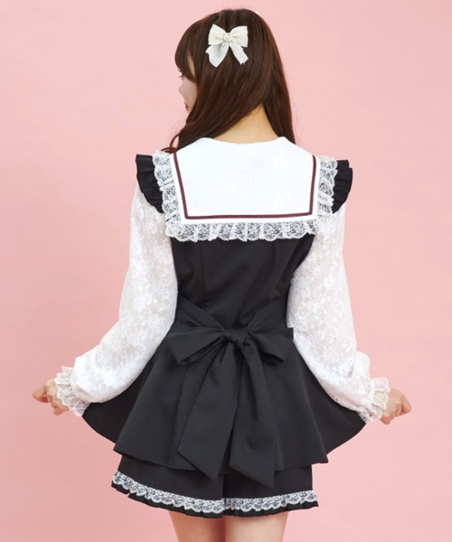 Secret Honey（シークレットハニー） セットアップ レースセーラー襟