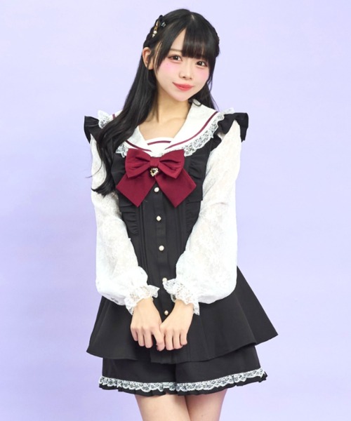 Secret Honey（シークレットハニー） セットアップ レースセーラー襟
