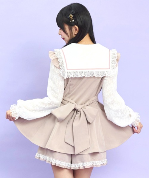Secret Honey（シークレットハニー） セットアップ レースセーラー襟