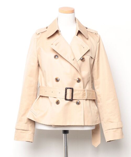 NOBLE ベージュ トレンチコート NOBLE（ノーブル） トレンチコート 36 ベージュ レディース : ZOZOTOWN