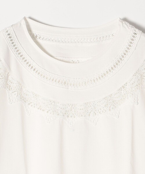 「SHIPS any」 半袖カットソー ONE SIZE ホワイト レディース_画像5