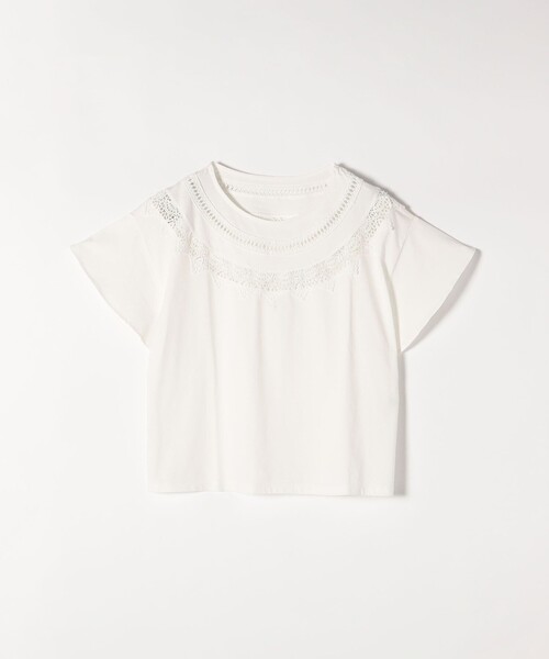 「SHIPS any」 半袖カットソー ONE SIZE ホワイト レディース_画像7