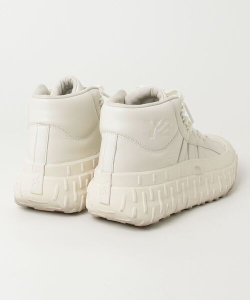 J*】様 【12/9オークション開始】Y-3 ホワイト ハイカット スニーカー Y-3 「Y-3」 ハイカットスニーカー 24.0cm ホワイト メンズ : ZOZOTOWN