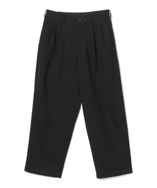 BALLET - Men ワイドレッグウォームパンツ　ブラックM BALLET - Men ワイドレッグウォームパンツ ブラックM