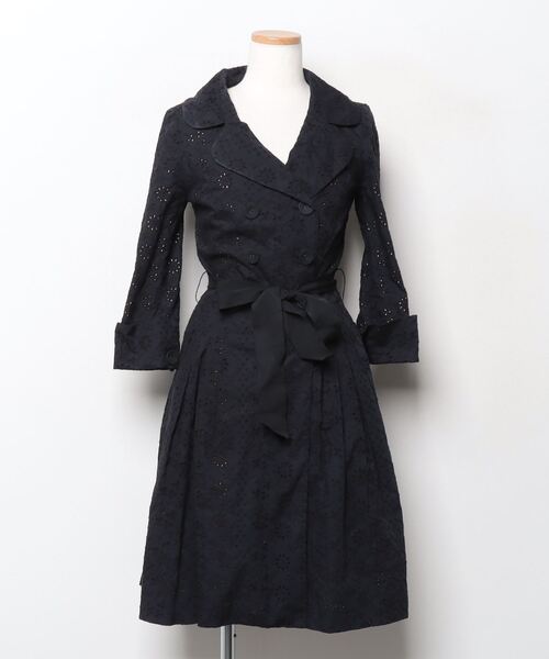 TOCCA（トッカ） チェスターコート 1 ネイビー レディース : ZOZOTOWN