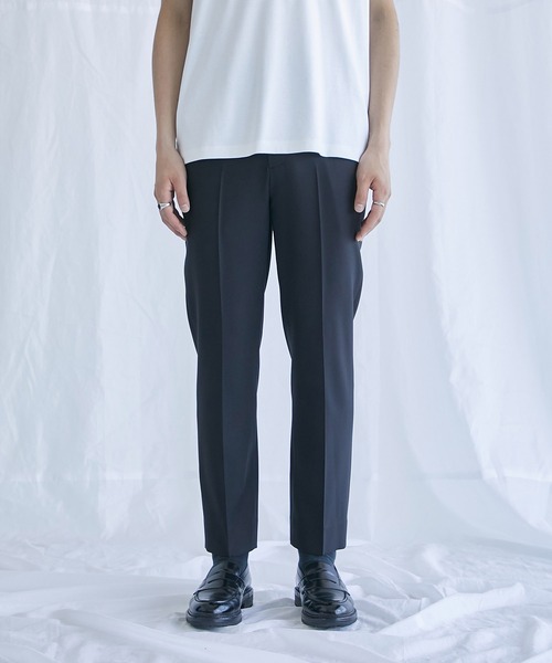 PUBLIC TOKYO（パブリックトウキョウ） スラックス 2 ブラック メンズ