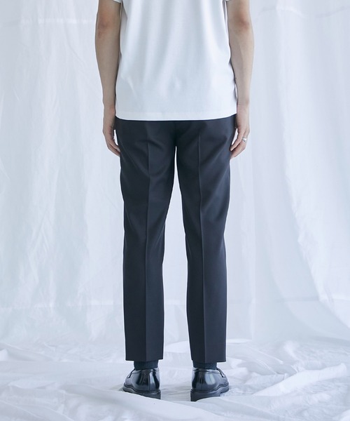 PUBLIC TOKYO 黒 スラックス 02 PUBLIC TOKYO（パブリックトウキョウ） スラックス 2 ブラック メンズ