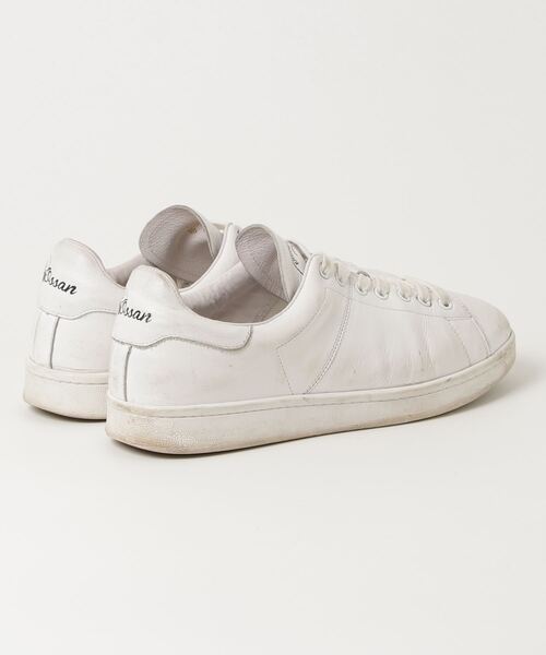 「London Shoe Make」 ローカットスニーカー 25cm ホワイト メンズ_画像2