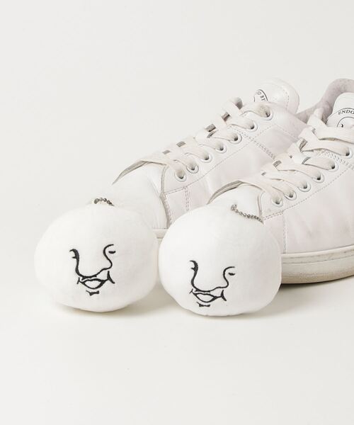 「London Shoe Make」 ローカットスニーカー 25cm ホワイト メンズ_画像4