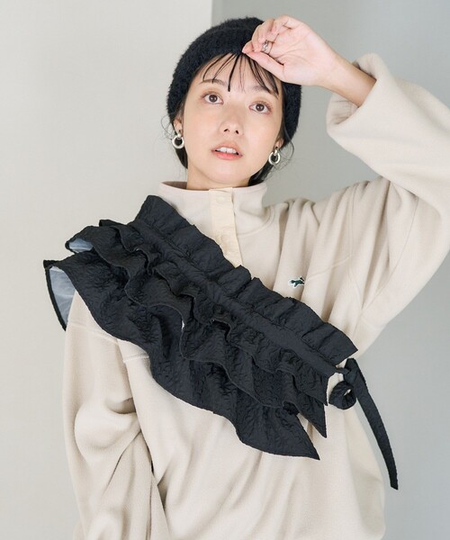 FREAK'S STORE（フリークスストア） 付け襟 フリ- ブラック レディース