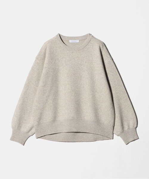 A DAY IN THE LIFE ニット セーター スムース クルーネックニット「A