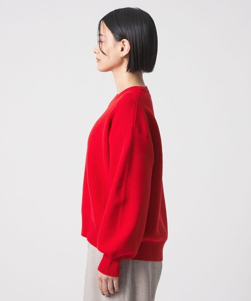 A DAY IN THE LIFE ニット セーター スムース クルーネックニット「A