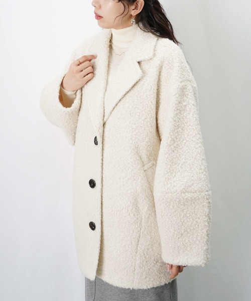 LADY LUCK LUCA コート アウター LC/LLL シングルコクーンコート