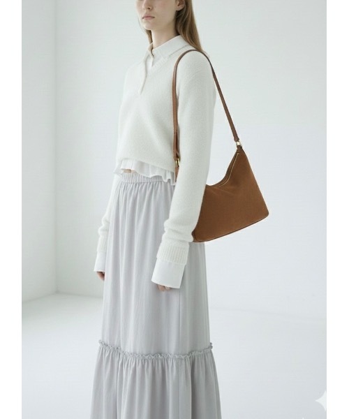 SALTMINT ショルダーバッグ バッグ スエードタッチワンショルダー