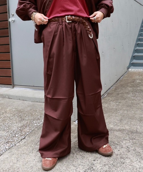 BAYFLOW（ベイフロー） パンツ 「IVY(アイビー)×BAYFLOW」パラシュート