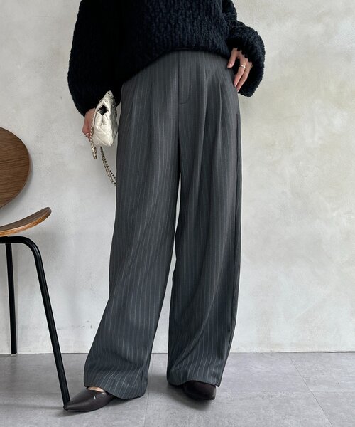 DouDou パンツ 裏起毛ボンディングパンツ レディース : ZOZOTOWN Yahoo