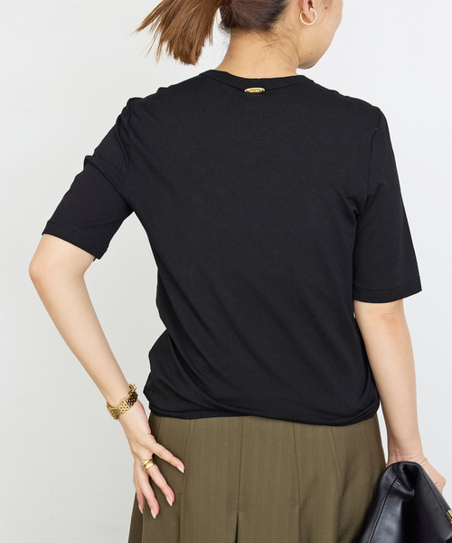 「Deuxieme Classe」 半袖Tシャツ FREE ブラック レディースの画像