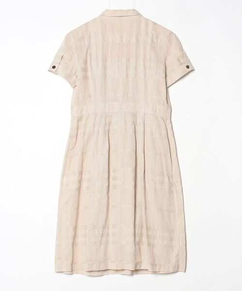 BURBERRY（バーバリー） 花柄半袖ワンピース 38 ベージュ レディース 