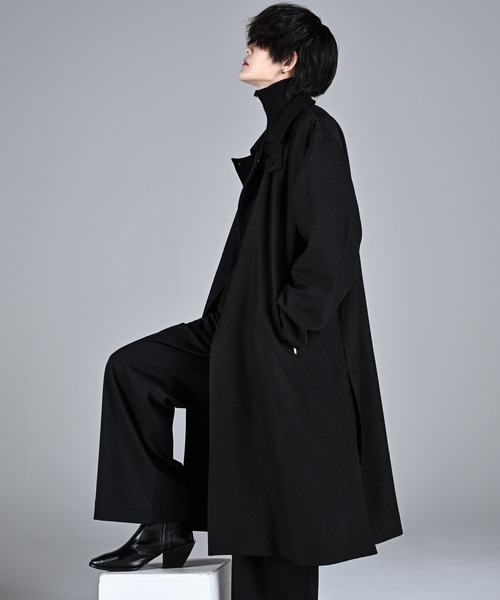 ADRER（アドラー） チェスターコート S ブラック メンズ : ZOZOTOWN