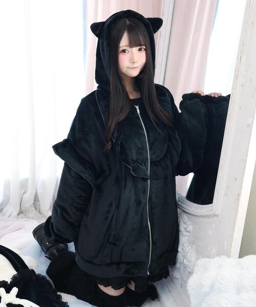 Whinny ブルゾン アウター Whinny/「2025秋冬新作♪」ベイビーひっかき