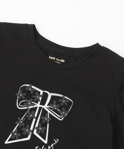「kate spade new york kids」 「KIDS」半袖Tシャツ 140cm ブラック キッズ_画像3
