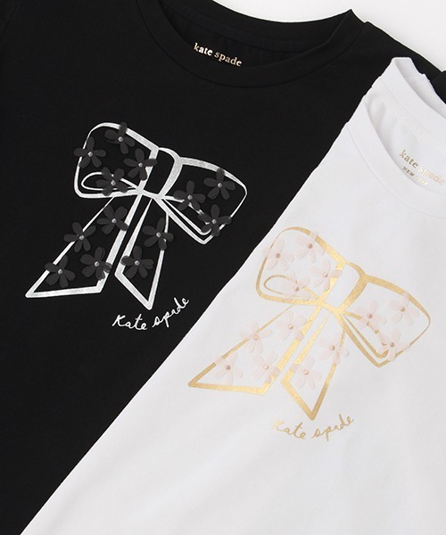 「kate spade new york kids」 「KIDS」半袖Tシャツ 140cm ブラック キッズ_画像6