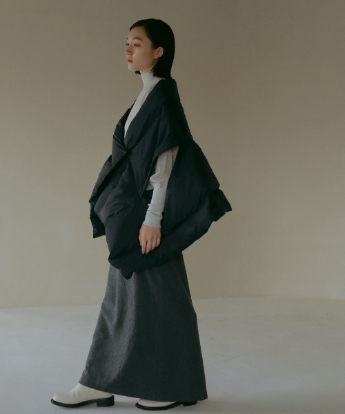 「CASA FLINE」 ロングスカート 1 ベージュ レディース_画像8